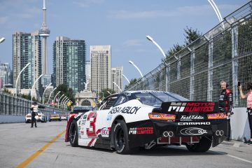 TORONTO, ON - JULY 14: The NASCAR Pinty’s series at Exhibition Place in Toronto, Ontario, Canada on Friday July 14, 2022. (Photo by Matthew Manor/NASCAR)