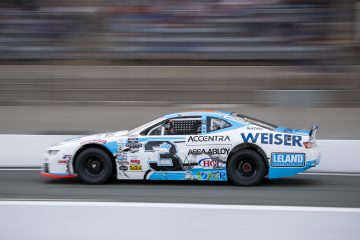 AVONDALE, NL - JUN 22 2024: The NASCAR Canada Series at Eastbound International Speedway in Avondale, Newfoundland, Canada on Saturday June 22, 2024. (Photo by Matthew Manor/NASCAR)