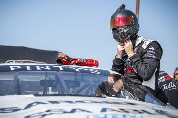 EDMONTON, ON - JULY 22: The NASCAR Pinty’s series at Edmonton International Raceway Wetaskiwin, Alberta, Canada on Friday July 23, 2023. (Photo by Matthew Manor/NASCAR)