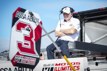 AVONDALE, NL - JUN 24: The NASCAR Pinty’s series at Eastbound International Speedway in Avondale, Newfoundland, Canada on Saturday June 24, 2023. (Photo by Matthew Manor/NASCAR)