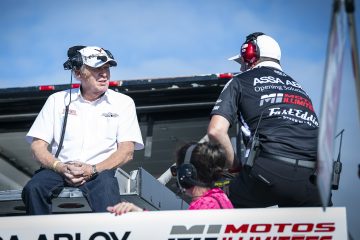 AVONDALE, NL - JUN 24: The NASCAR Pinty’s series at Eastbound International Speedway in Avondale, Newfoundland, Canada on Saturday June 24, 2023. (Photo by Matthew Manor/NASCAR)