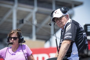 TORONTO, ON - JULY 14: The NASCAR Pinty’s series at Exhibition Place in Toronto, Ontario, Canada on Friday July 14, 2022. (Photo by Matthew Manor/NASCAR)