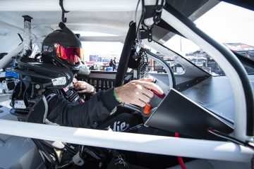 EDMONTON, ON - JULY 22: The NASCAR Pinty’s series at Edmonton International Raceway Wetaskiwin, Alberta, Canada on Friday July 23, 2023. (Photo by Matthew Manor/NASCAR)