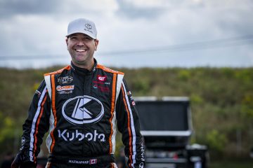 HAMILTON, ON - AUGUST 29: Jason Hathaway, driver of the #3 during the NASCAR Pinty’s series at Flamboro Speedway in Hamilton, Ontario, Canada on Saturday, August 29, 2020. (Photo by Matthew Manor/NASCAR)