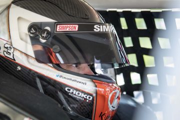 TORONTO, ON - JULY 13: NAME, driver of the ### SPONSOR Chevrolet / Dodge / Ford ACTION during the Pinty’s Grand Prix of the NASCAR Pinty's Series at Toronto Honda Indy in Toronto, ON. (Photo by Matthew Manor for NASCAR)